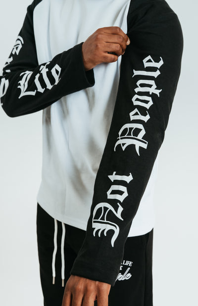 LONG SLEEVE Enjoy black & white