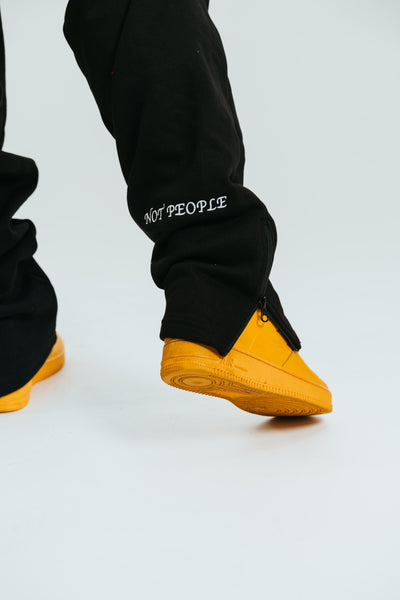 TRACKSUIT LONG SLEEVE & PANT BLACK&WHITE