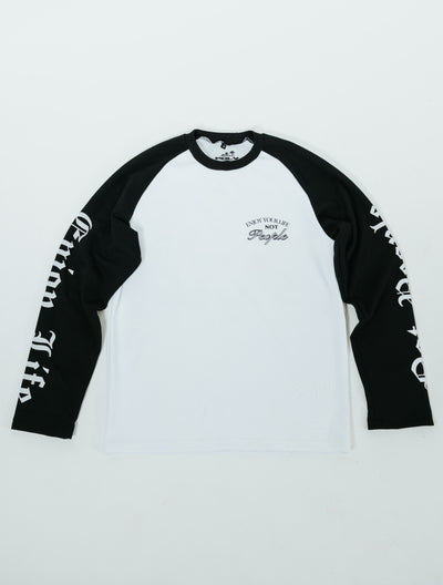 LONG SLEEVE Enjoy black & white