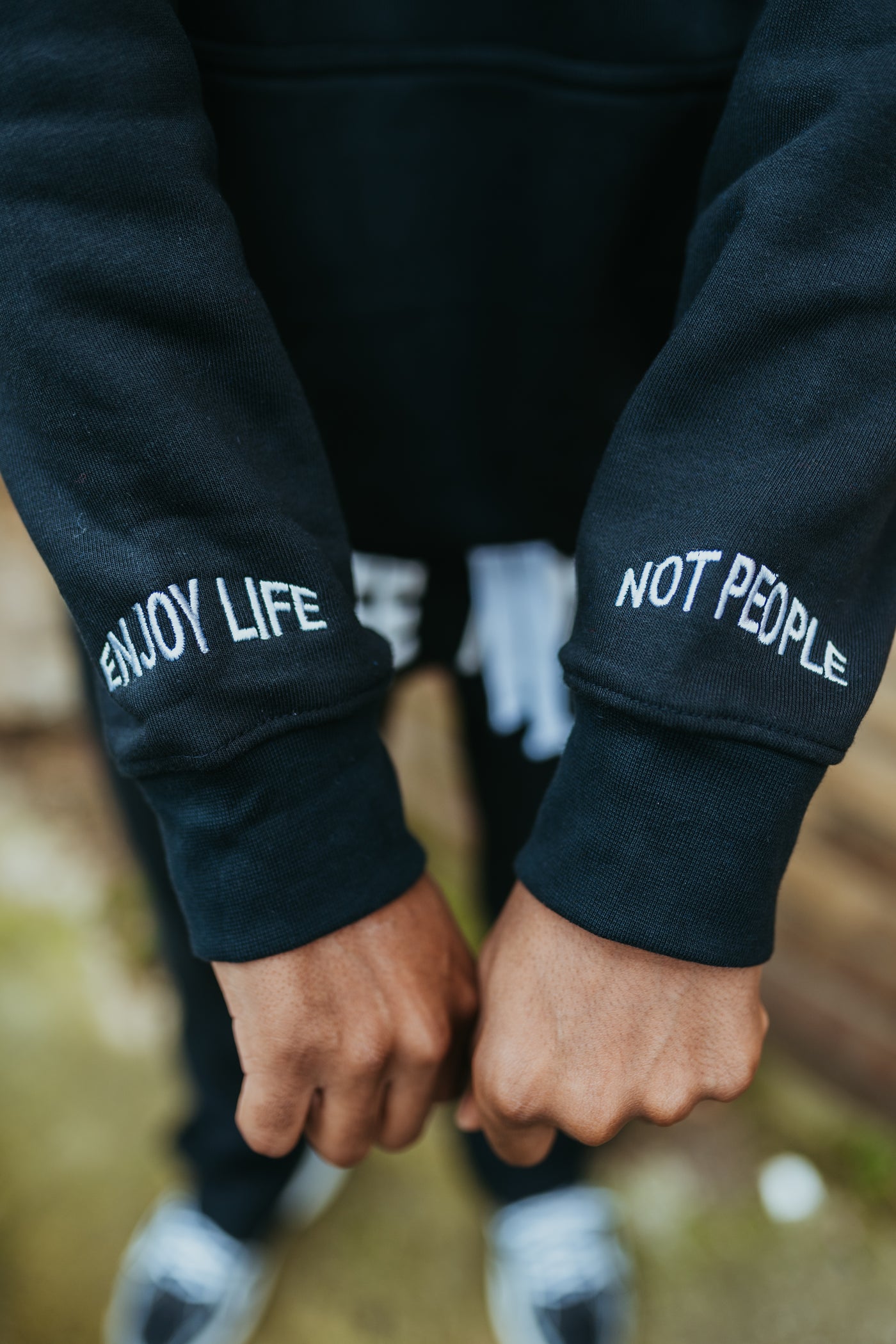 Tracksuit For’Enjoy Black&White