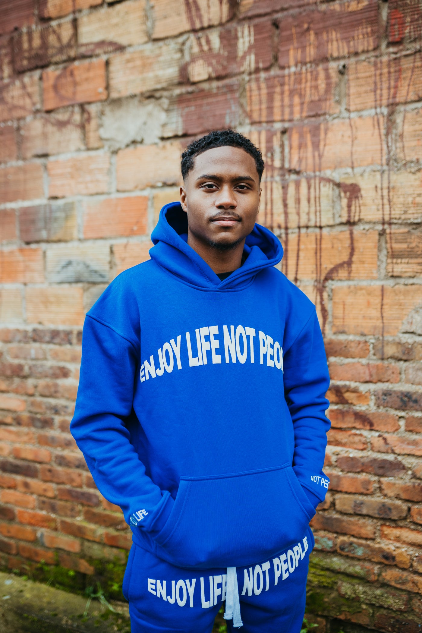 Tracksuit For’Enjoy Bleu&White