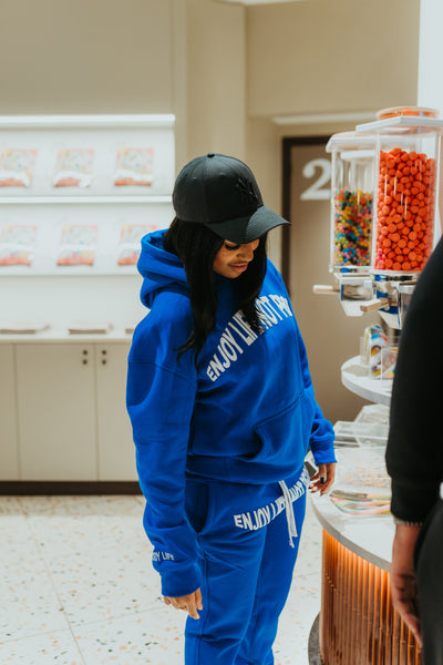 Tracksuit For’Enjoy Bleu&White