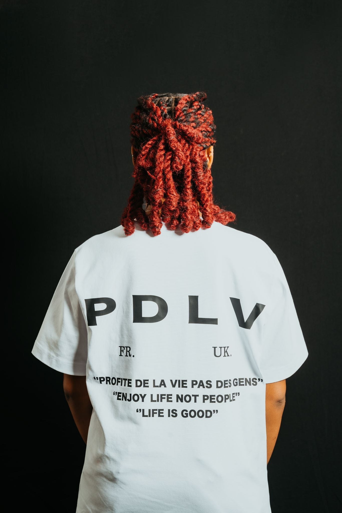 T-Shirt Blanc signature en coton